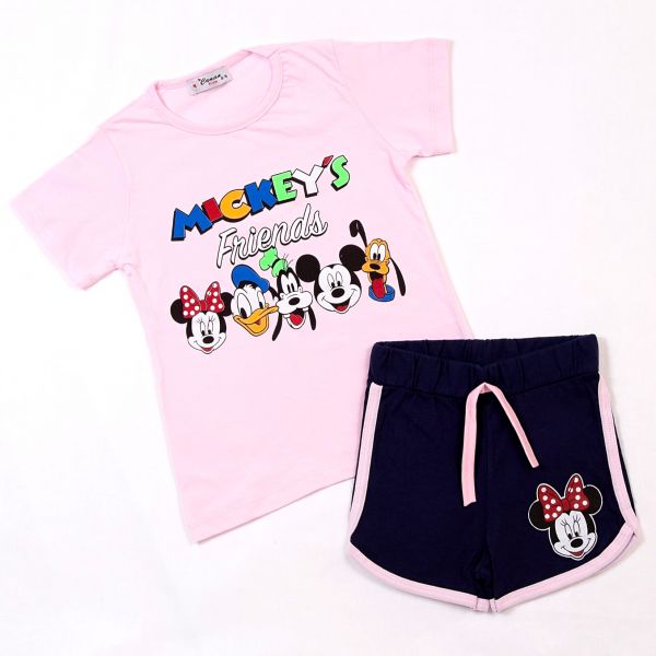 T-shirt with shorts M-100 roses