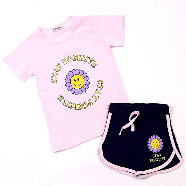 T-shirt with shorts R-100 roses