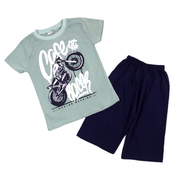 T-shirt with shorts M-101 gray