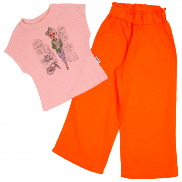 Children's suit 04-003 orange