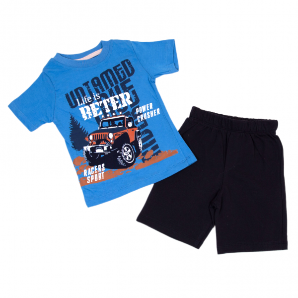 T-shirt with shorts MK-310 blue