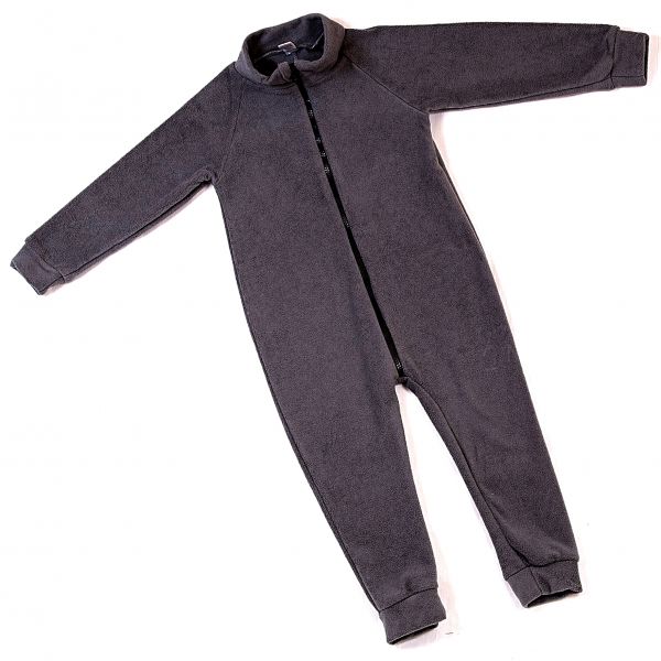 Fleece overalls KM-200 gray